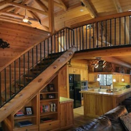 Eagles Nest - Natural Log Cabin With Guest House Idyllwild Exterior foto