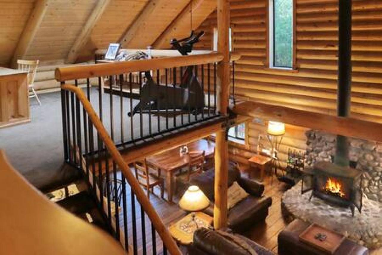 Eagles Nest - Natural Log Cabin With Guest House Idyllwild Exterior foto